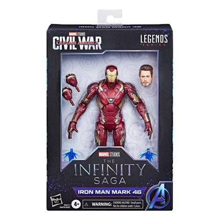 Iron Man Mark 46 (Captain America: Civil War) The Infinity Saga Marvel Legends Action Figure 15 cm