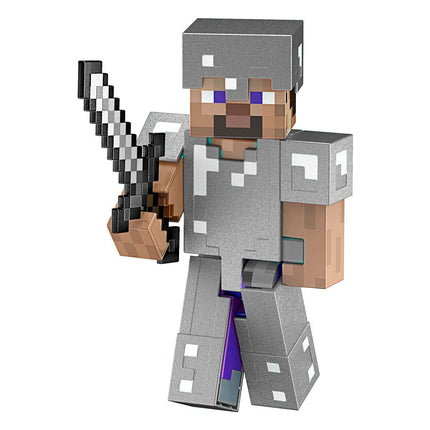 Steve Minecraft Diamond Level Action Figure 14 cm