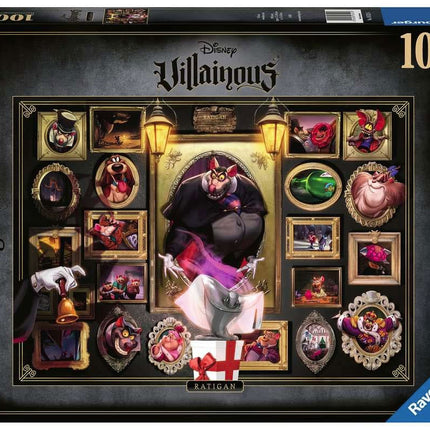 Disney Villainous Jigsaw Puzzle Ratigan (1000 pieces)