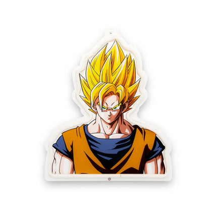 Goku Super Saiyan Dragon Ball Z LED Wall Light Lampada 40 cm