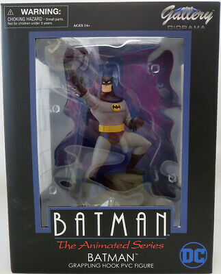 Batman The Animated Series DC TV Gallery PVC Statue Batman with Grappling Gun 25 cm